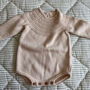 Quincy Mae Knit Bodysuit 3-6 months